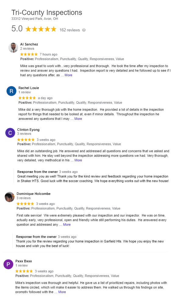 Home inspector Near Me Reviews