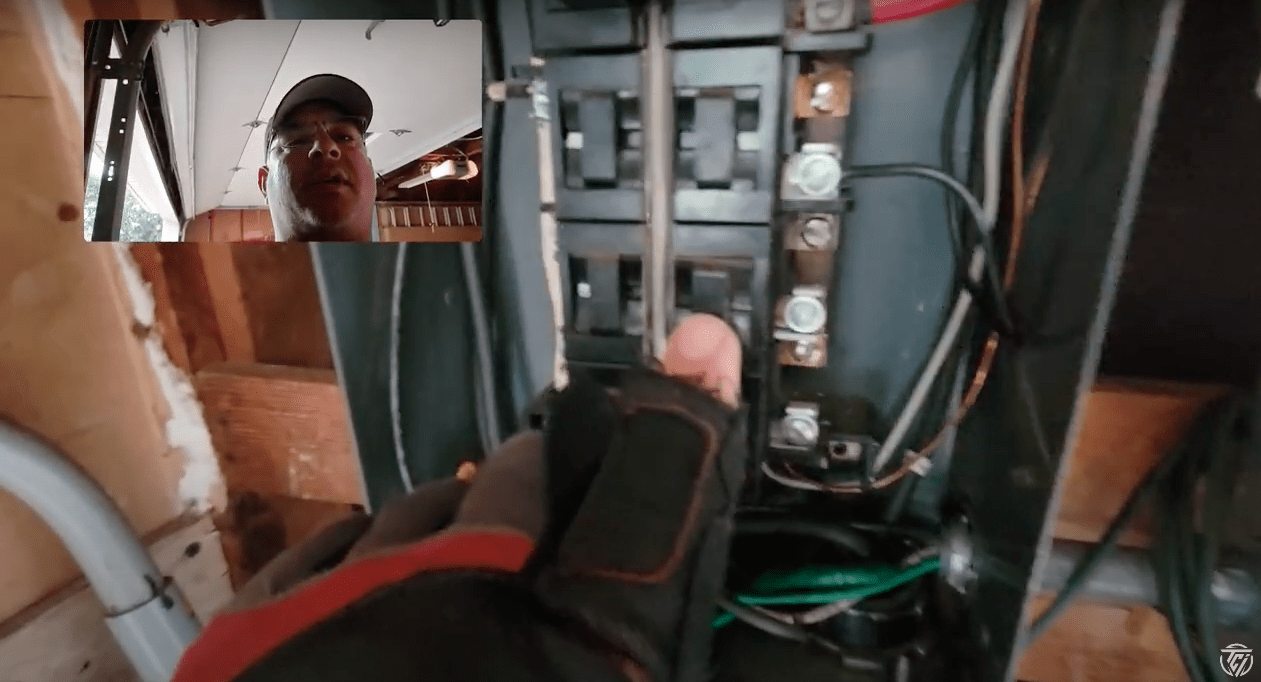 Pushmatic Electric panel in Home Inspection
